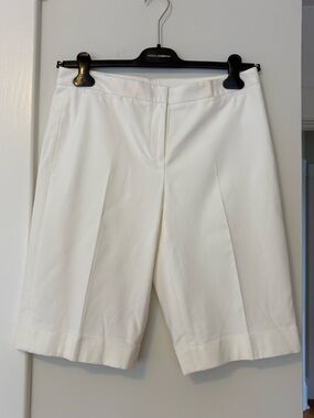 Classiques Entier White Women's Tailored Shorts